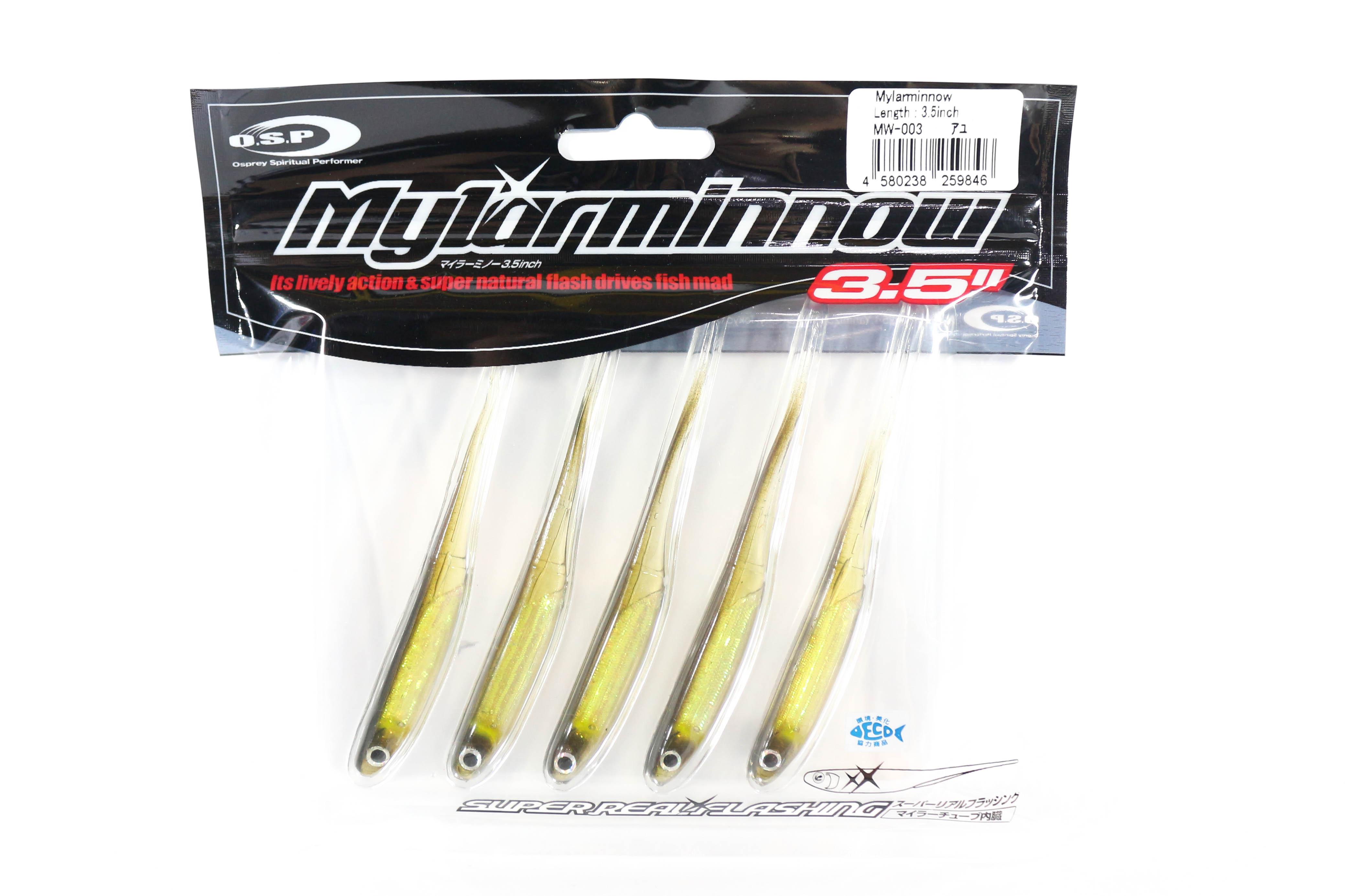 

Мягкая приманка OSP Mylar Minnow 3,5 дюйма MW-003 (9846)