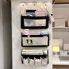 Multipurpose Door Back Hanging Storage Bag in Sturdy Oxford Cloth Materials Accessory for Dorms and Apartments