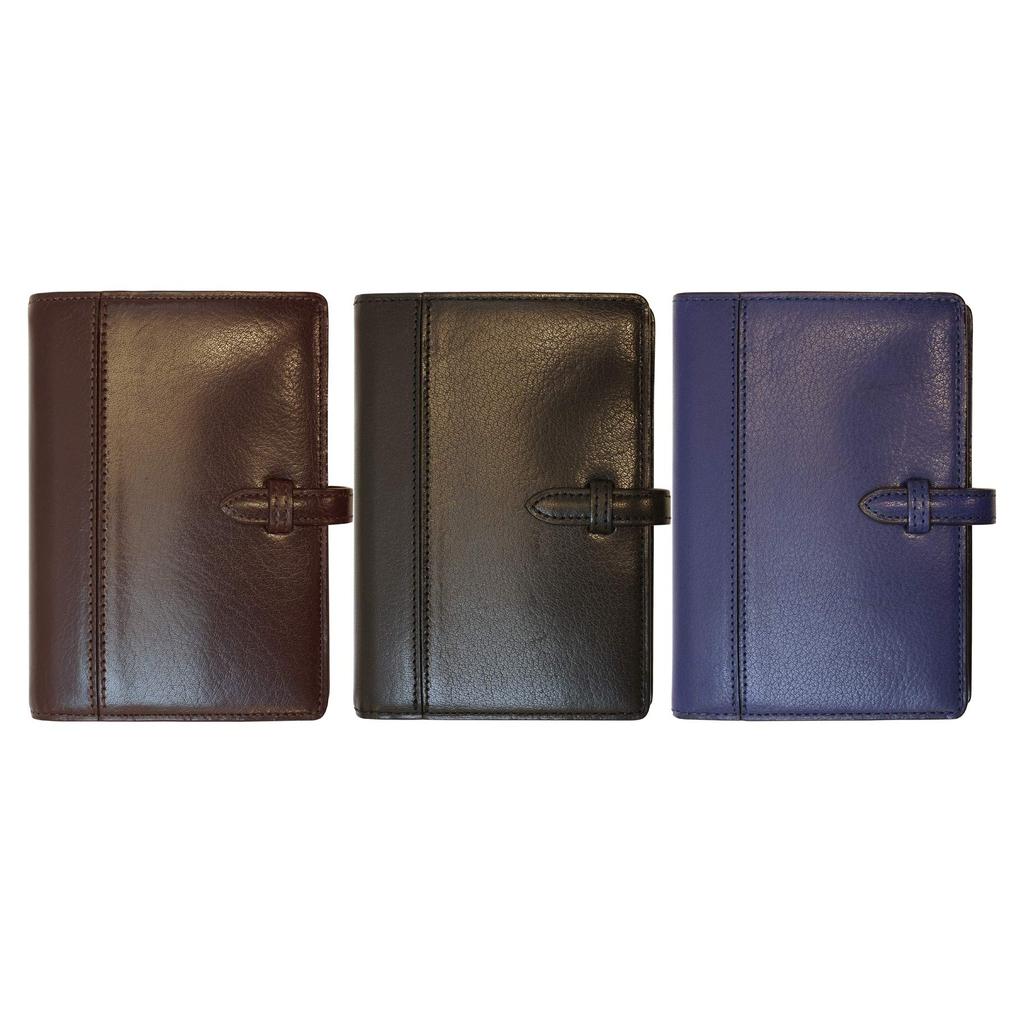 System Notebook Mini 6 Size Kasur Ring Diameter 13mm [Dark Brown] KR-3013-05