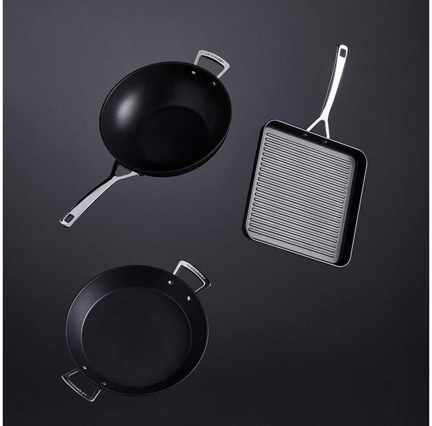 Aluminum Paella Pan with Non-stick Coating Le Creuset 32 Cm (52101320010101)