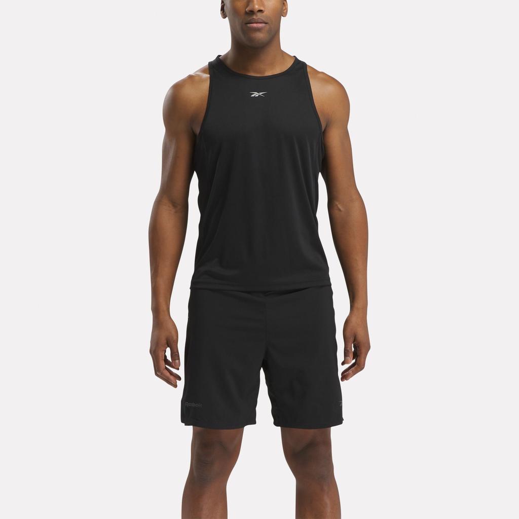 Reebok Rbk-Dry Mesh Breathable Cooling Running Sleeveless Vest Men Tops Black 100070811