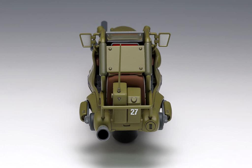 Wave Venus Wars FIGHTING MONO BIKE HOUND 1/20 Scale Pre-Colored Plastic Model Kit KM-012, Approximately 19cm Long