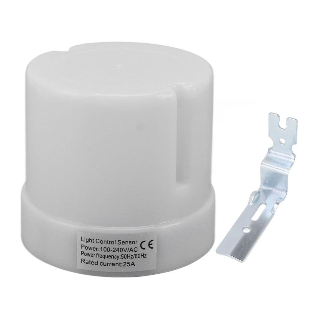 Ac110-120v Dusk Dawn Sensor 25A Light Switch Durable Photocell Light  Garden
