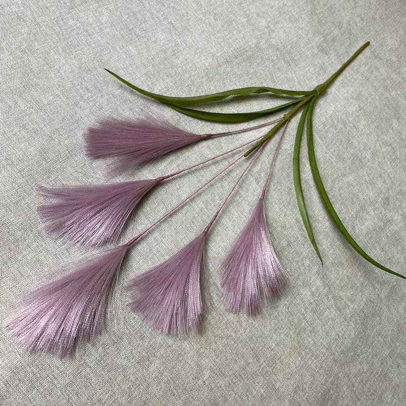 Reed Faux Feather Grass Stems For Outdoor Events And Photo Decoration Props