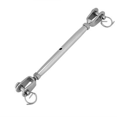Stainless Steel Rigging Screw Closed Body Jaw Turnbuckle For Boat Yacht(M12)