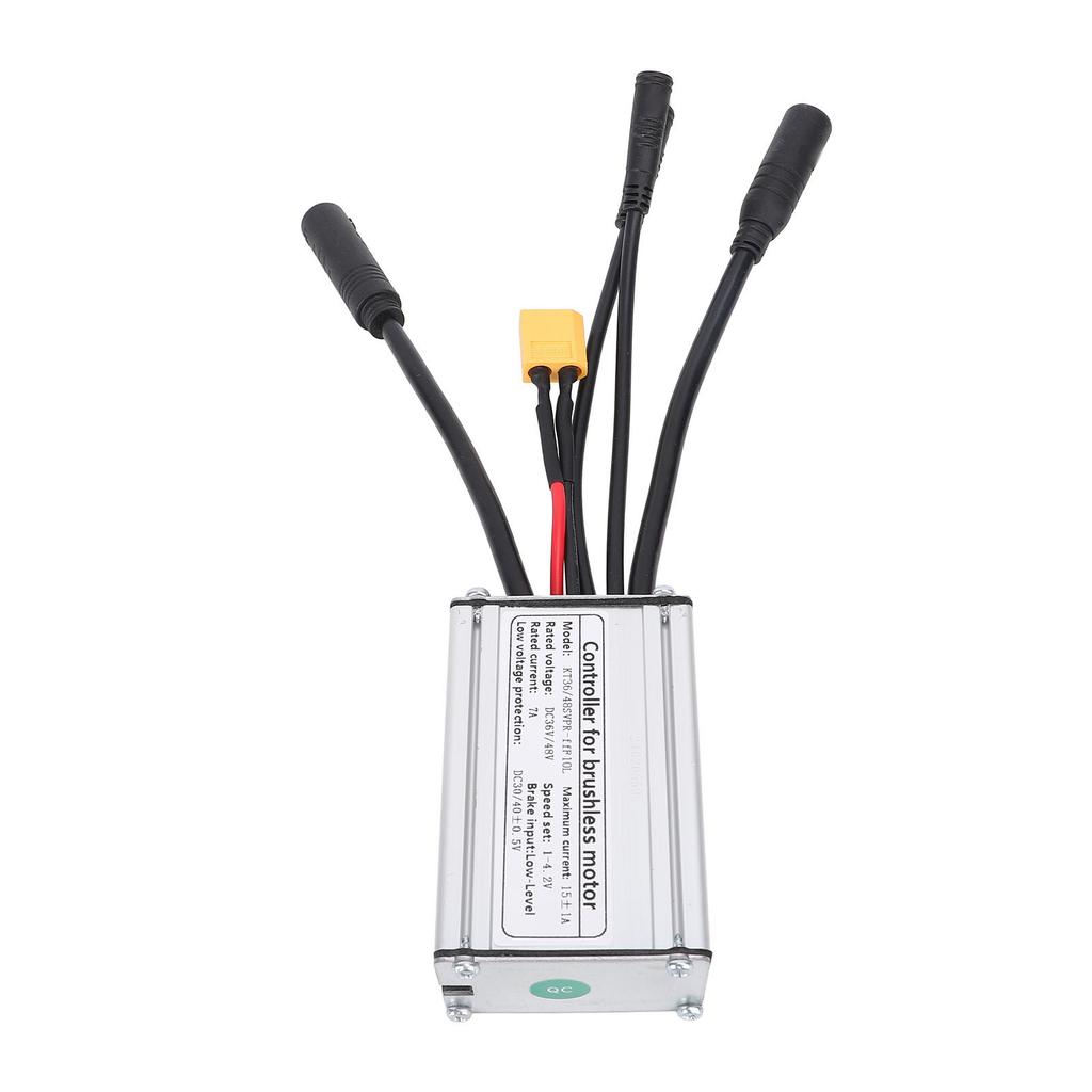 36V 48V Ovladač motoru 6 tranzistorů 250W 350W Ovladač se sinusovým průběhem s linkou pro světlo a vodotěsným konektorem