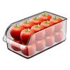 Food Grade PET Refrigerator Storage Containers With Handle Vegetables Fruits Eggs Freezer Fridge Organization