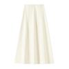 Design-Sense Thick Woolen A-Line Long Umbrella Skirt for Women - High-Waisted, Hip-Covering Autumn/Winter Style