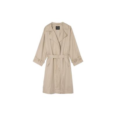 Levis Locker Sitz Tailliert Trenchcoat Damen Oberbekleidung Khaki 24590-0002