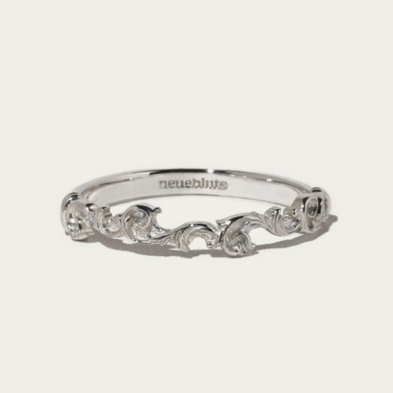 neueblute Wave Waltz Ring