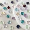 20Pcs  Irregular Square Shape  Glass Loose Beads Charms For Jewelry Making Diy Bracelet Earrings Accessories