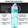 Premium Outdoor Sport Bottle For Travel With Leak Proof Spray Functionality