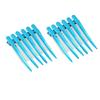 12pcs Professional Salon Hair Clips Durable Sectioning Hairpins Duck Bill Clamps  For Salon Styling