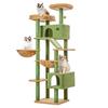 Luxury Integrated Cat Tree Condo with Space Capsule and Sisal Villa