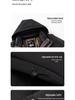2025 Winter Men's High-End Thickened Goose Down Jacket with Detachable Liner.