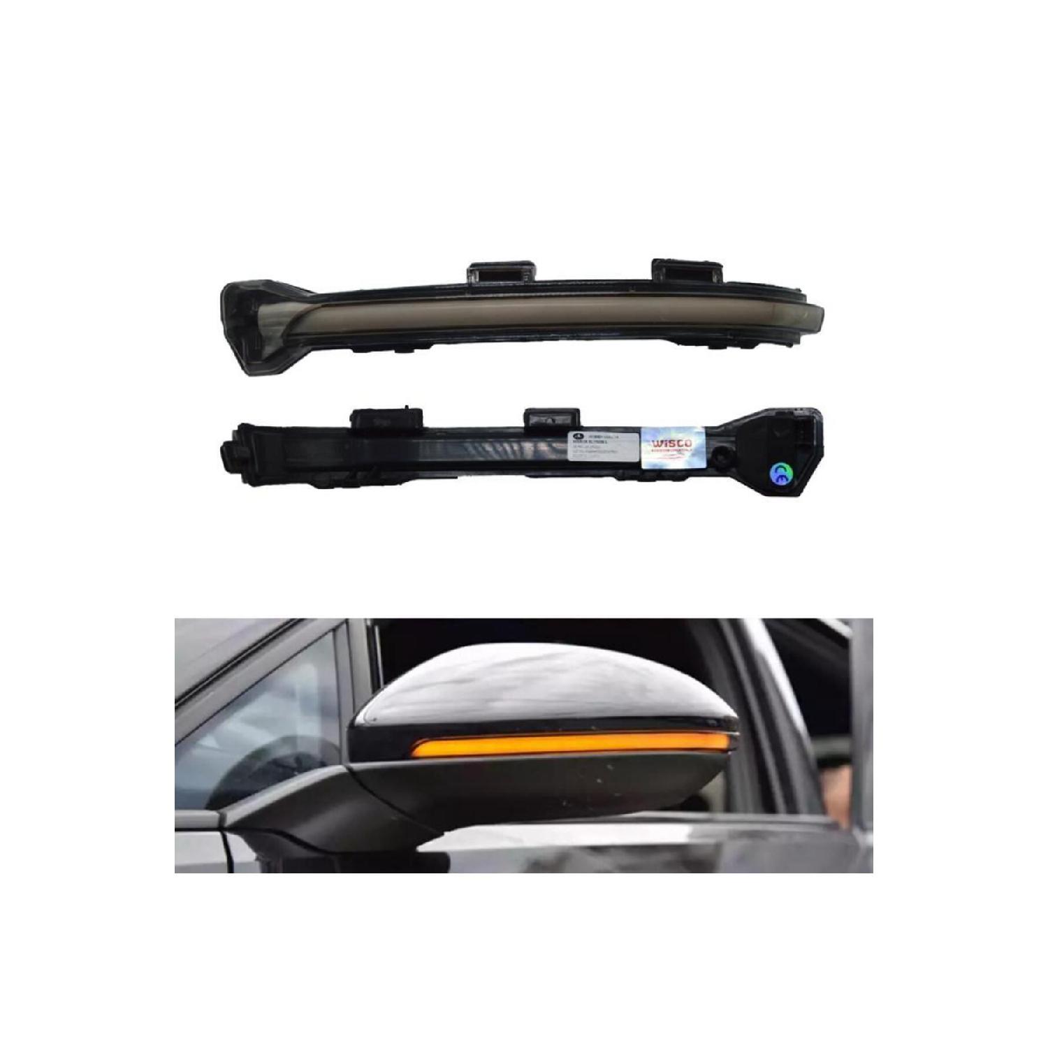 

Зеркало Vw Golf 7, черное, раздвижное, светодиодное, после 2013 г., 5g0949101