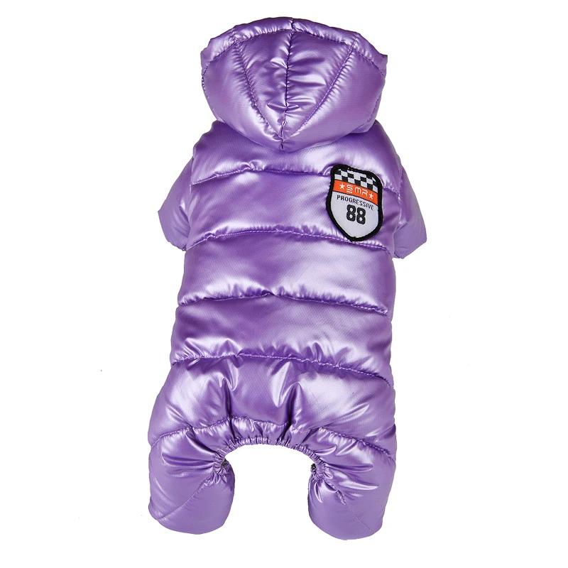 Dog Overalls For Small Dogs Winter Warm Puppy Pet Dog Coats Waterproof Hooded Dog Thicken Jacket Chihuahua Yorkie Clothing