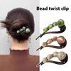 Large Fish Tail Tassel Twist Clip Horizontal Hairpin One-word Clip Fixer Back Of Head Hair Styling Tool