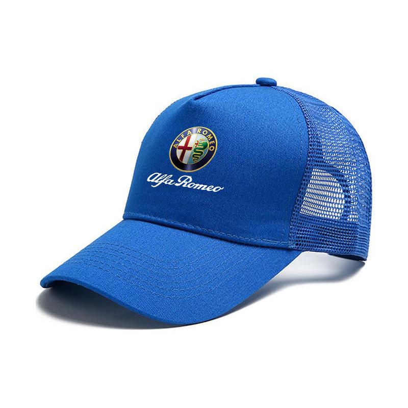 Car Stickers For Alfa Romeo Car Duck Tongue Cap For Alfa Romeo 3D Hat Motorcycle Racing Baseball Cap Hat Adjustable Casual Truck