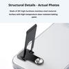 Mobile Phone Holder 360-degree Rotatable Metal Arm Adhesive Bracket Foldable Tablet Mount for Hands-Free Viewing