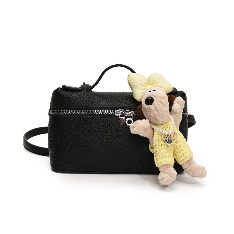 New product wholesale high-quality lychee pattern portable change bag women's versatile commuting fashion small fresh Korean messenger bag