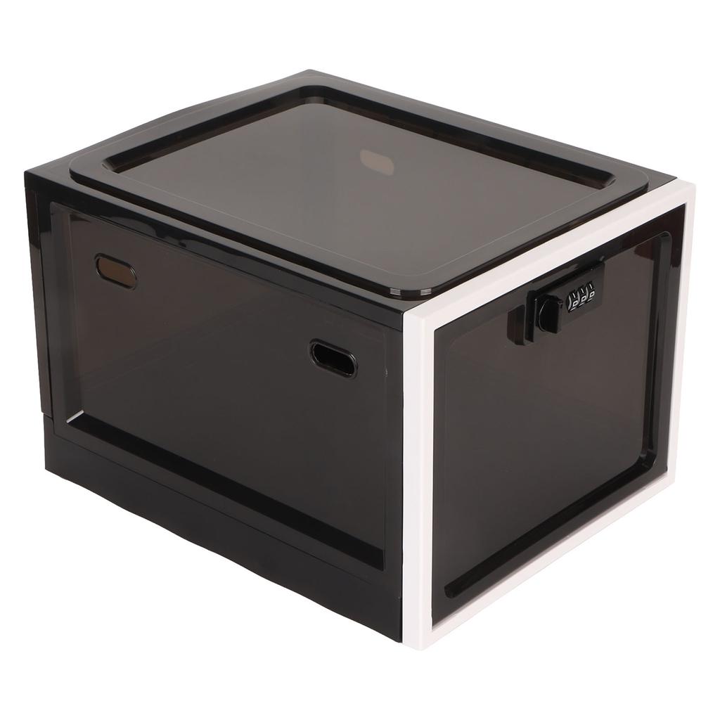 Lock Box Clr Food Storage Container Medicine Case with 3 Digit Combination Lock for Home