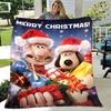 Wallace & Gromit Theme Printed Blanket,Perfect for Couch, Bed, Travel & Outdoor Use | Machine Washable, Cozy & Durable.