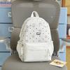 Schoolbag Cute Contrasting Color Female Stars Cute Little Fresh Backpack High School Student College Student Schoolbag Junior High School Boys and