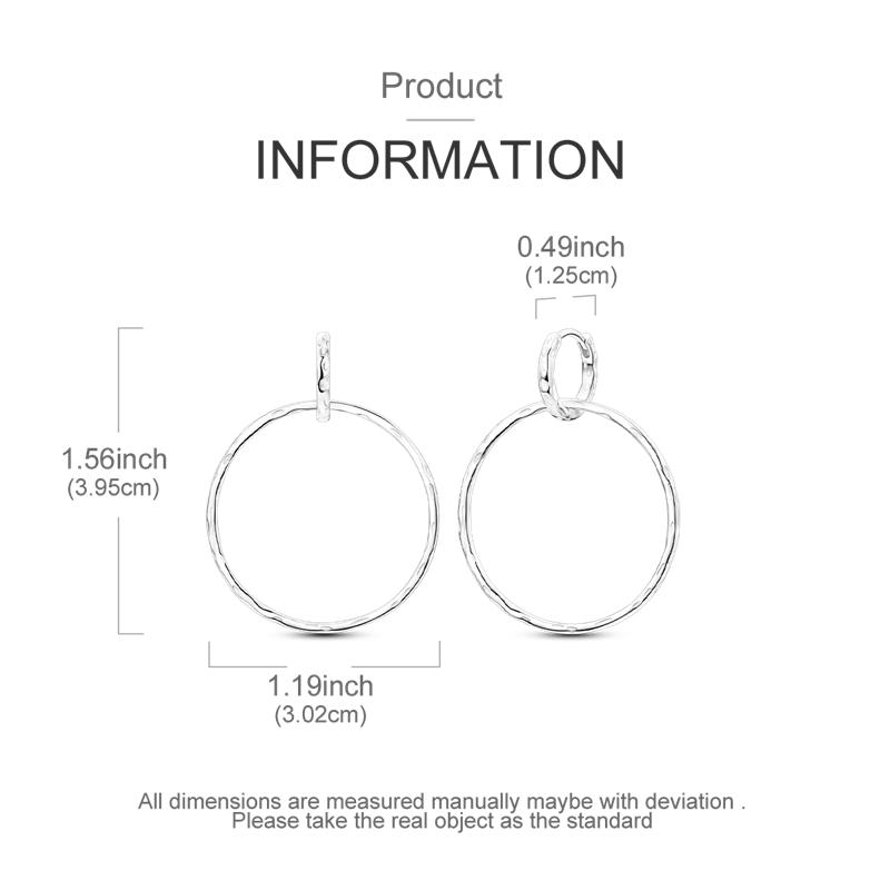 Original 925 Sterling copper Tassel Earrings Women 2025 Zircon Ear Studs Sparkling Pave Hoop Earring Anniversary Zircon Gift