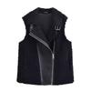 Women's clothing old money wind artificial fur fur integrated fleece vest women's autumn and winter outer wear fashionable new Chinese style