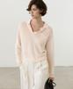 Masimodutti Thin Linen Polo Neck Sweater