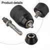 Anti-slip Grip Chuck Keyless Chuck Adapter Quick Change Drill