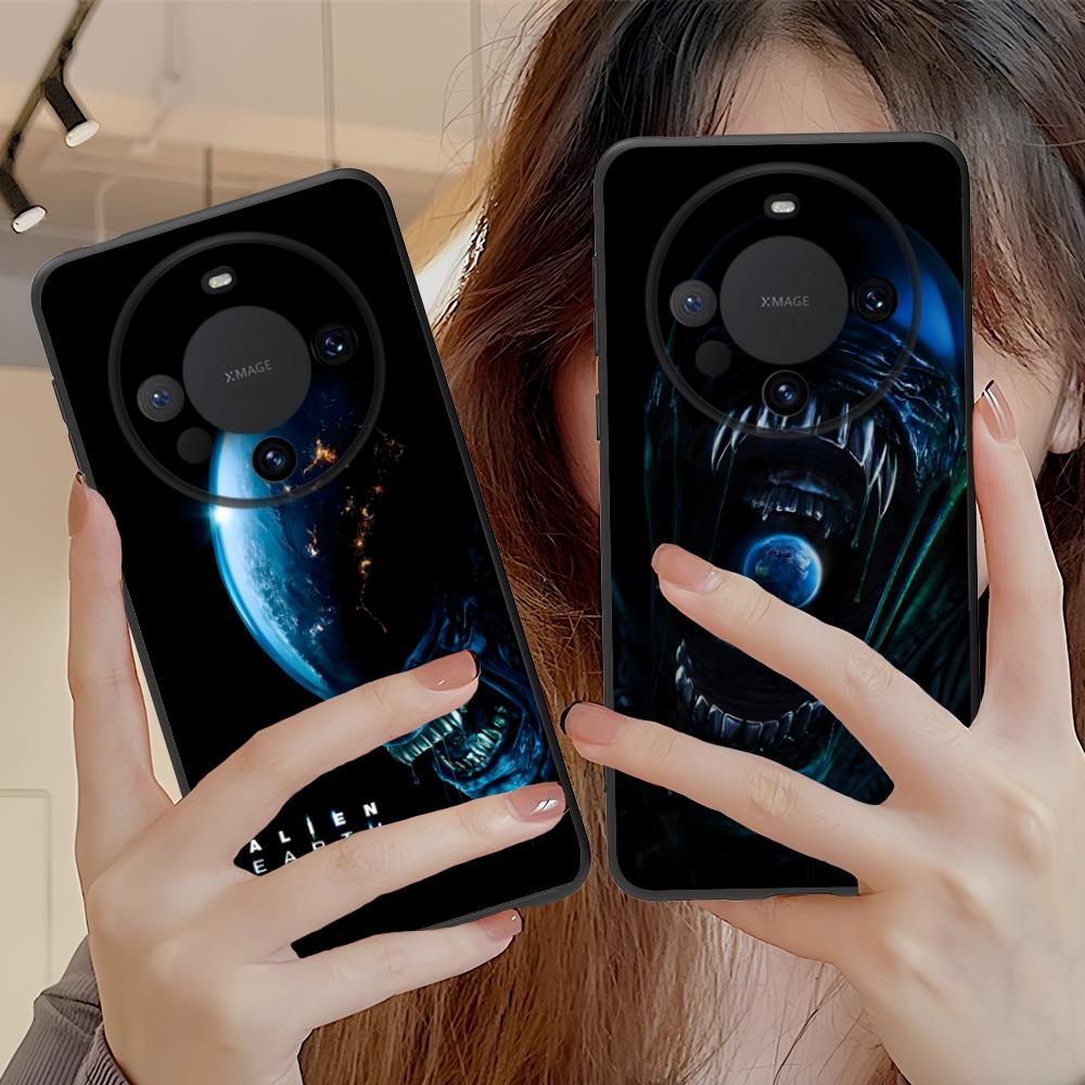 Alien Earth Mobile Cell Phone Case for Huawei Mate 60 50 40 30 20 10 Pro Plus Lite E 5G Colorful Printing Cover Cover Pretty