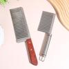 Stainless Steel Crinkle Cut Potato Slicer Wavy Blade Cutter Potato Chopper For Vegetable Chip Making Kitchen Cooking Tool
