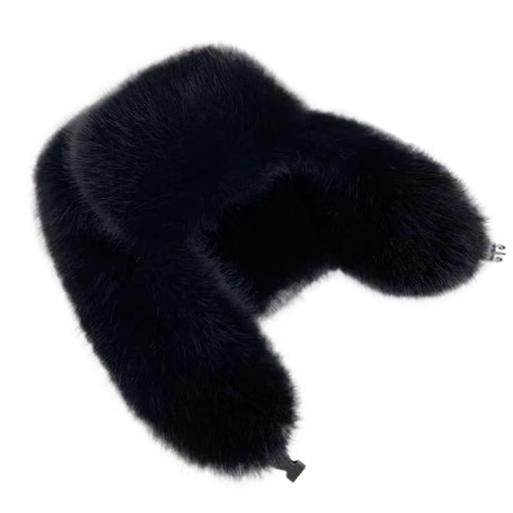 Winter Keep Warm Lei Feng Hat Outdoor Thicken Trapper Earflap Fluffy Ski Cap Beanies Pullover Caps Earflap Caps
