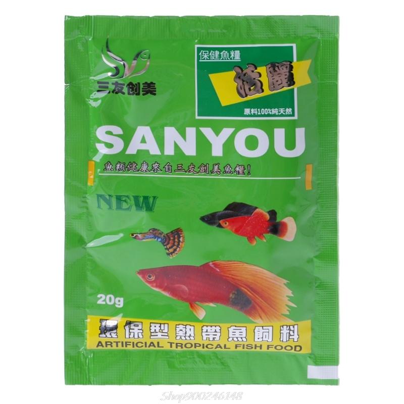 Aquarium Small Fish Goldfish Healthy Delicious Feed Home Supplies Au28 20 Dropship