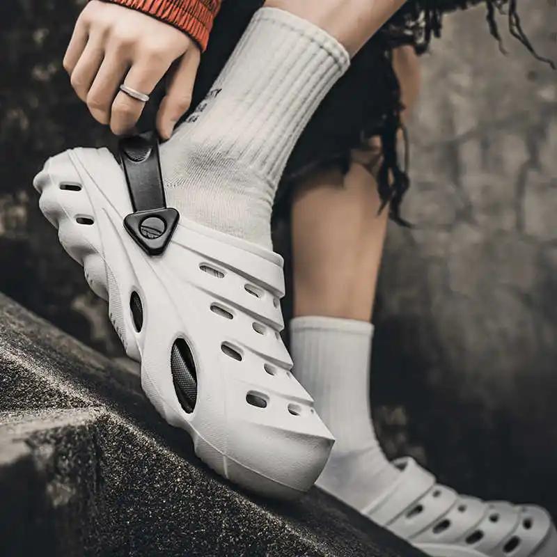 Fashion Anti Slip Light Comfortable Sandal Slippers Travel Flip Flops Black Shoes Mens Sneakers Sport Everything Bity Original