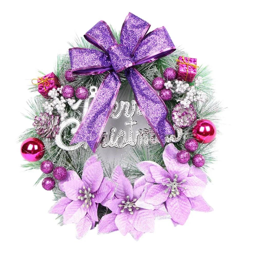 Festivals Christmas Wreaths Christmas Wreaths Weddings Wide Application Christmas Ambiance Decorative Elements фиолетовый