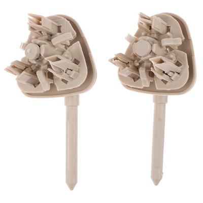 1 Pezzo Clip Parasole Anteriore Sinistro Destro Morsetto Fisso Per 2003-12 Per F3 F3R Sostituzione Albero Rotante Parasole