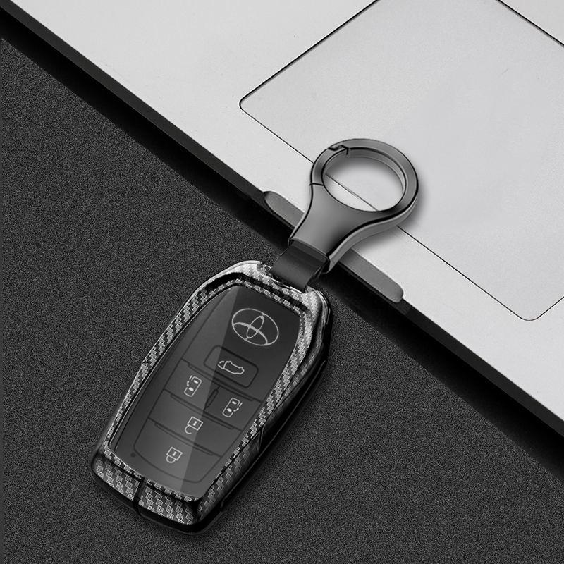 Toyota Sienna 5-Button Key Fob Metal Protective Case for Men