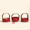 Chinese Ceramic Camellia Snack Plate Set
