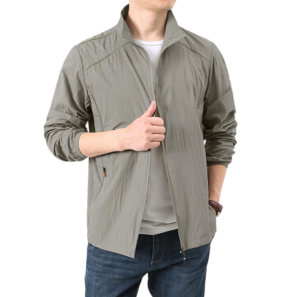 Men's Summer Light And Color Outdoor Loose Large-sized Sun-protective Clothing, Windbreaker Jacket