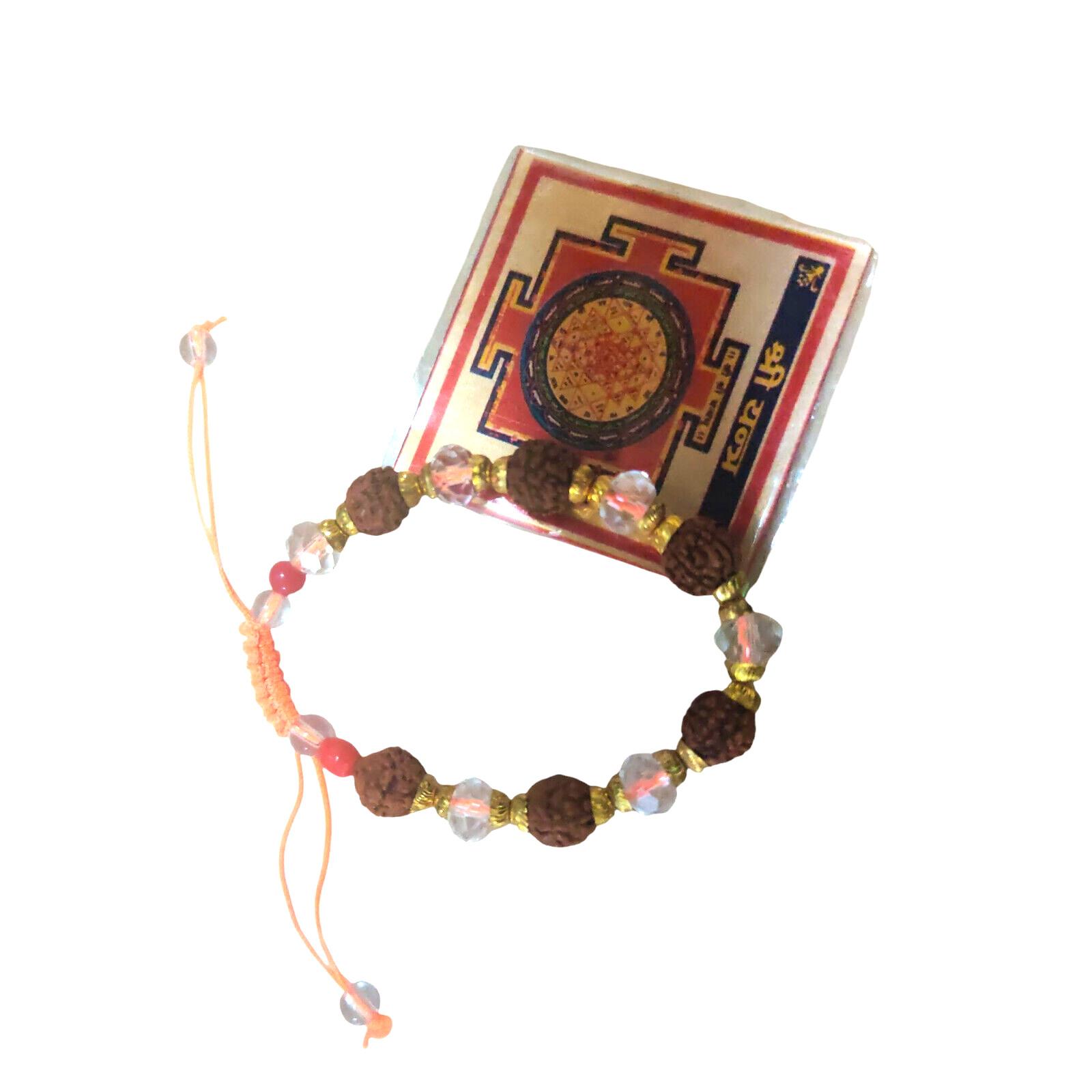 

@ Indian Traditional Golden Rudraksha Bracelet For Unisex h709 Zr-2402-60%Off