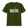Nee Duitse Mannen Zeggen Nee Grappig Duitsland Deutschland Vintage T-shirt vintage Gewassen Casual man Unisex Ademend streetwear