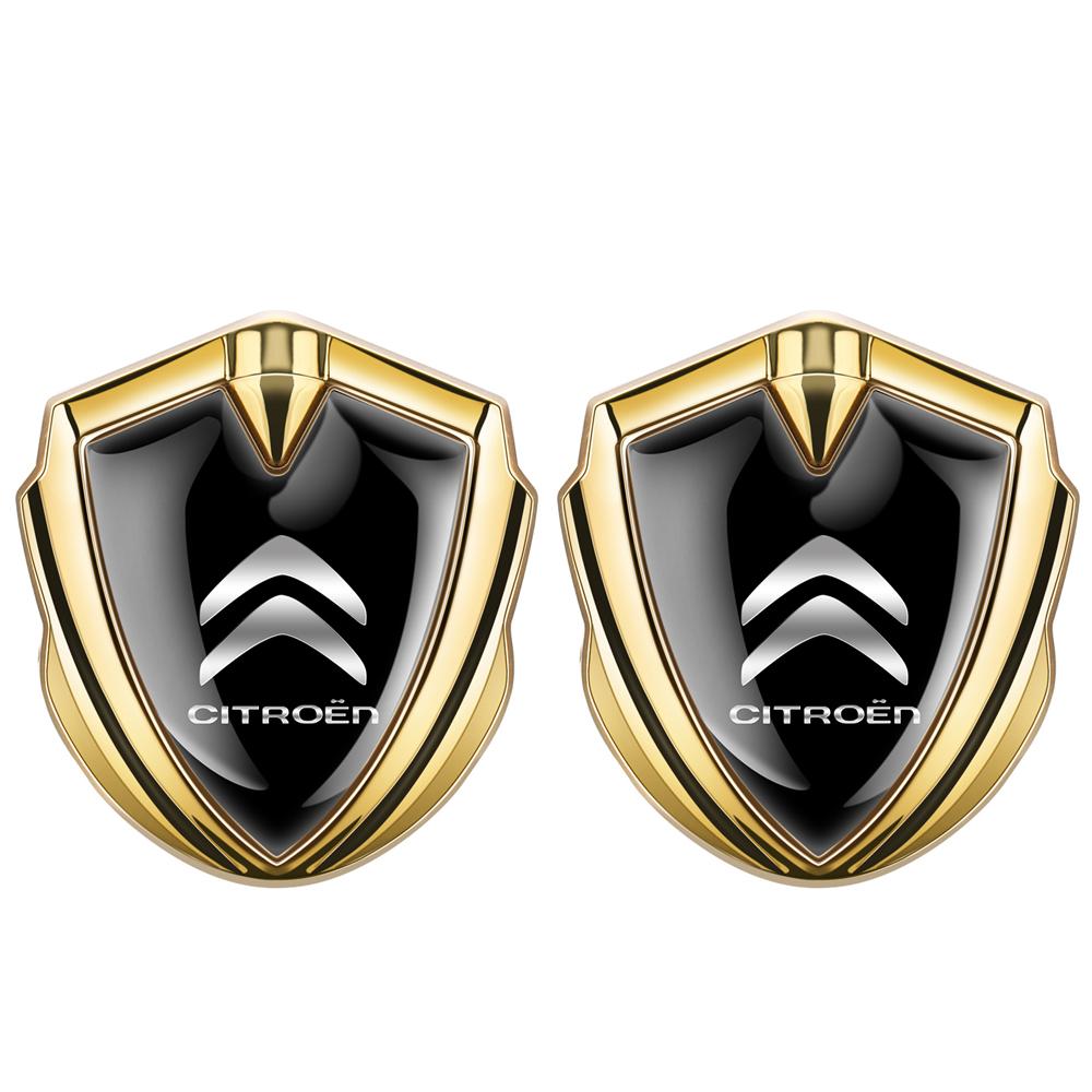 1/2 Stück 3D Metall Auto Kotflügel Karosserie Emblem Schild Aufkleber Auto Zubehör für Citroen C4 Picasso Xsara C5 Aircross Cactus C1 C2 C3