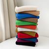 100% Pure Australian Wool Scarf Knitted Warm Neck Warmer For Men And Women New Style Solid Color Versatile Winter Accessory