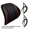 Breathable Lumbar Pillow - Mesh Back Cushion for Lumbar Support. Ideal for Car Seats & Office Chairs During for Long Drives Or Work Sessions