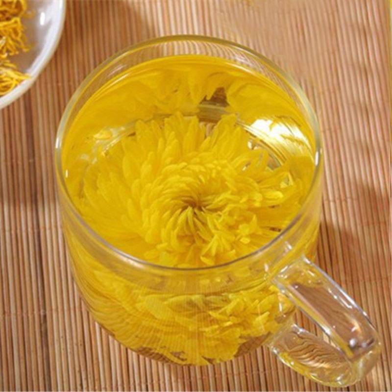 Chrysanthemum Herbal Tea Large Flower Bud Organic Natural Tea 4pcs Premium