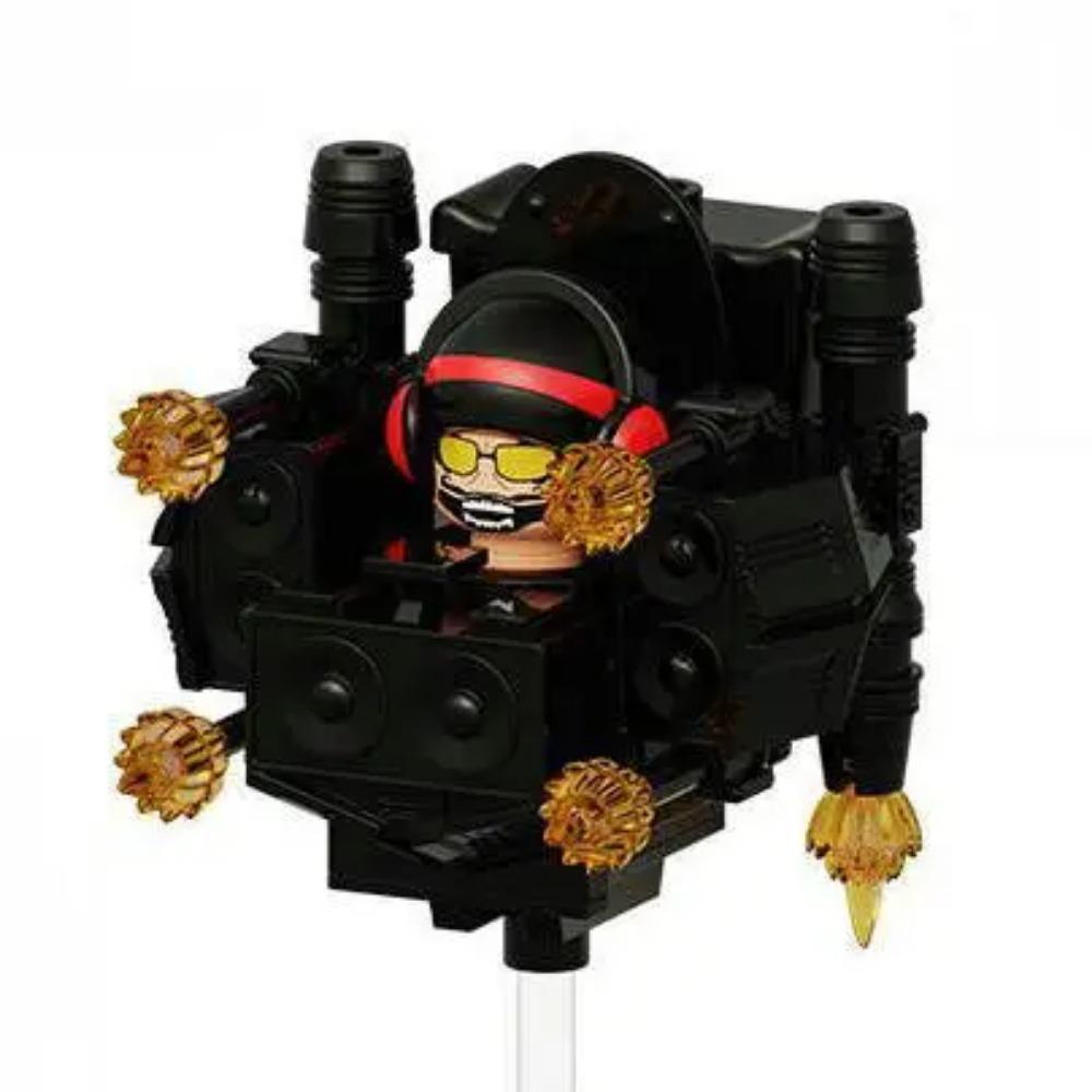 Mini Skibidi Toilet Man Figure Anime Block Toys TvMan Plus Titan Cameraman Speakerman Bricks Model Toy Kid Birthday Gifts