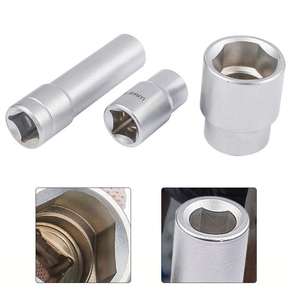 1/2 Socket Socket & Tool Nuts 3Pcs Bulk Heat Treatment